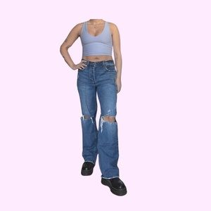 Abercrombie & Fitch 90’s low rise baggy jean